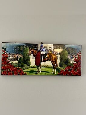 Jaime Corum Still The Greatest Equine Secretariat Kentucky Derby Plaque Souvenir